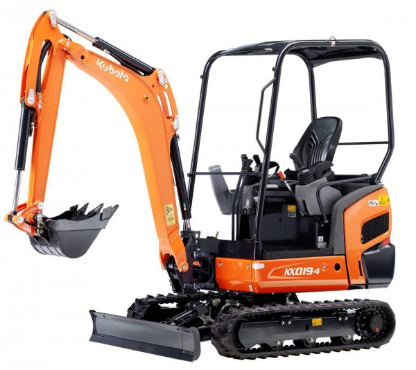 Minibagger Kubota KX 019-4 Cabrio